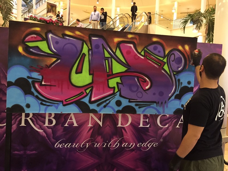 Urban Decay's Week-End With an Edge at ABC Achrafieh